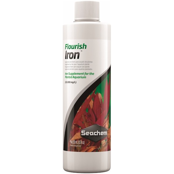 Seachem Flourish Iron 250ml The WaterZoo Tropical fish marine